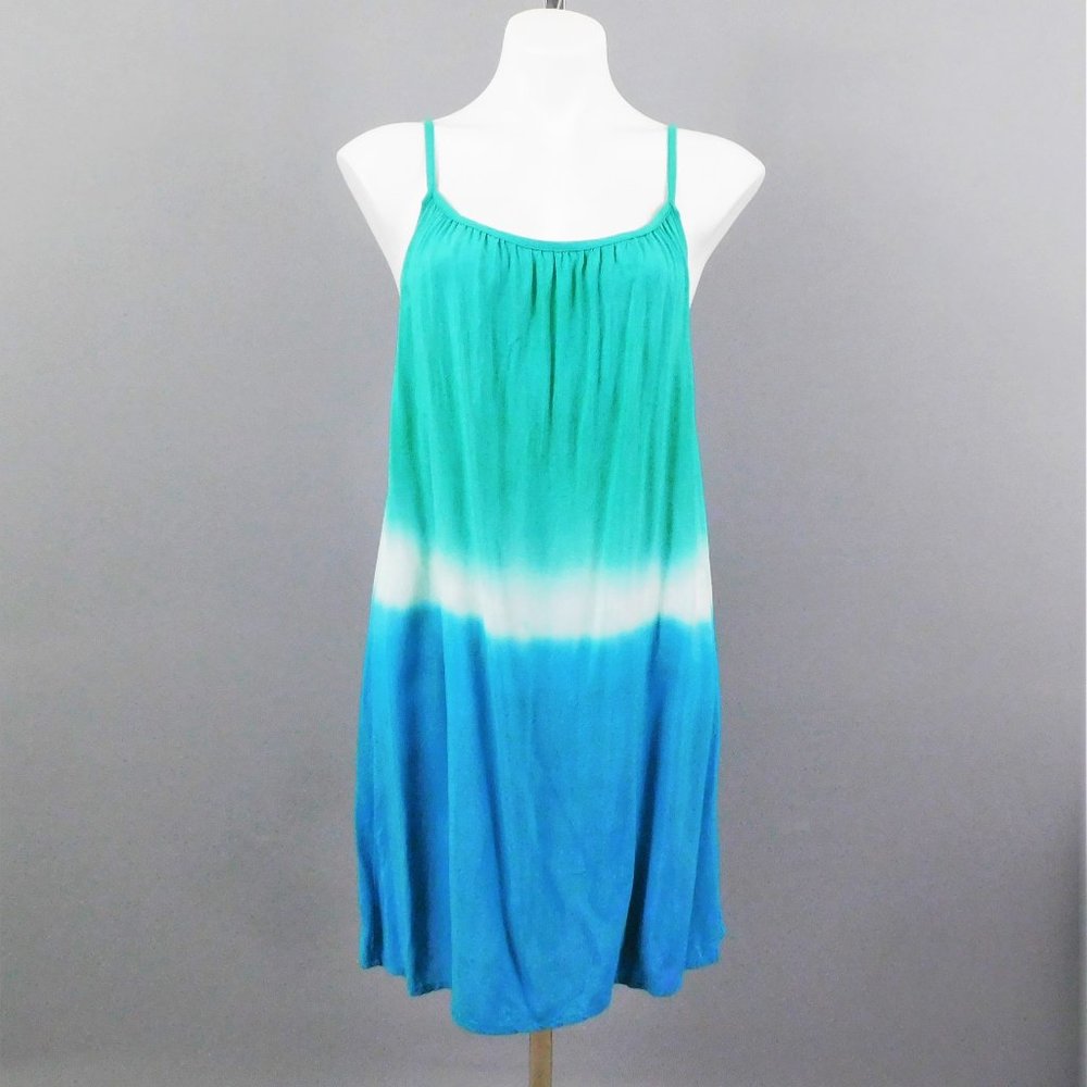 Mimi Chica Women Dress Green Blue S